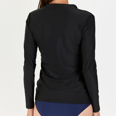 Calypsa Full-Zip Nora Swim Top - Image 2