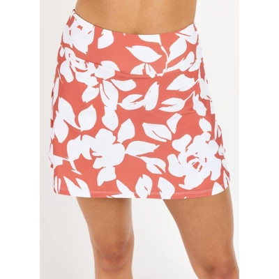 Calypsa Womens -A-line Swim Skort - Image 4