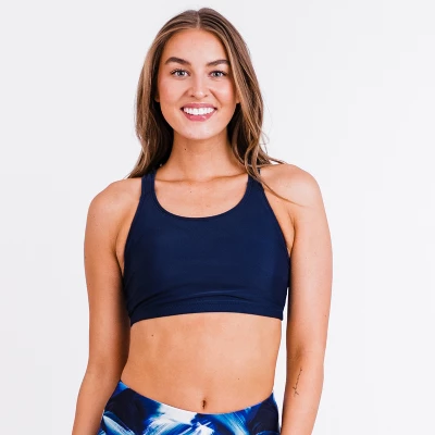 Calypsa - Women's Racerback Swim Bra With Removable Cups - Image 3