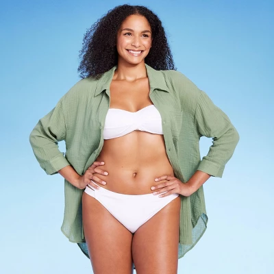 Women's Button-Up Cover Up Shirtdress - Kona Sol™ - Image 4