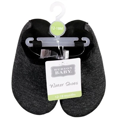 Hudson Baby Infant And Toddler Water Shoes For Sports, Yoga, Beach And Outdoors, Heather Charcoal