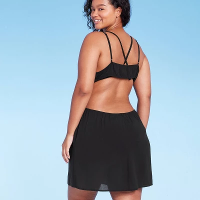 Women's Cut Out Cover Up Mini Dress - Wild Fable™ - Image 3