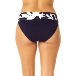 Anne Cole - Women's Printed Fold Over Bikini Bottom