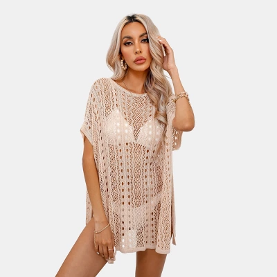 Women's Sheer Midi Swim Cover Up Dress - Cupshe - Image 3