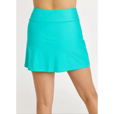 Calypsa Womens -A-line Swim Skort - Image 2