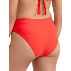 Birdsong Women's Poppy Ruched High-Waist Bikini Bottom - S20154-POPPY