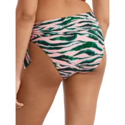 Birdsong Women's Animal Instinct Sash Fold-Over Bikini Bottom - S20237-ANIST