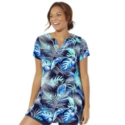 Swimsuits For All Women’s Plus Size Chlorine Resistant Swim Tunic
