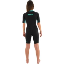 Seac Look Lady Snorkeling, Diving And Water Activity Shorty Wetsuit 2.5mm Neoprene
