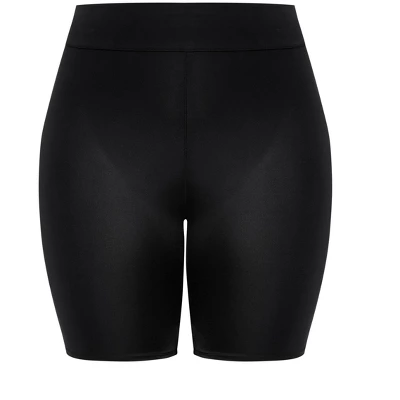 Women's Plus Size Azores Swim Short - Black | CITY CHIC - Image 2