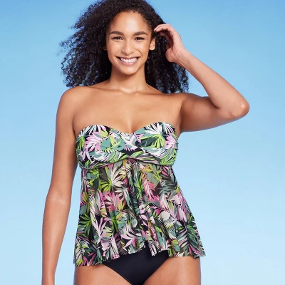 Women's Flyaway Bandeau Tankini Top - Kona Sol™ - Image 2